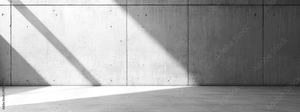 Poster black and white 3d rendering of a concrete and cement background for desktop use