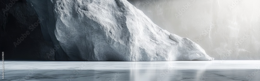 Poster 3d rendering of a marble background