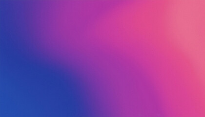 Fototapeta premium 青とピンクのグラデーション、粒子ノイズエフェクトの抽象的背景