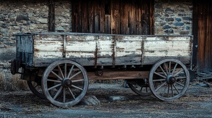 Obraz premium Classic Wagon Car with a Vintage Design, Highlighting Its Spacious Interior and Distinctive Long Body. The Scene Captures the Timeless Appeal of the Wagon, Emphasizing Its Functionality and Retro Aest