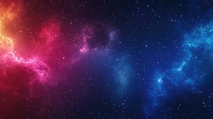 Obraz premium High definition star field background in a 3D cartoon rendering Textured starry outer space scene with a colorful night sky