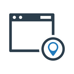 browser location icon