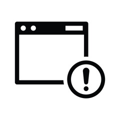 website error icon
