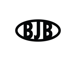 BJB logo design vector template. BJB