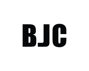 BJC Logo design vector template. BJC