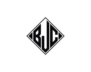 BJC Logo design vector template. BJC