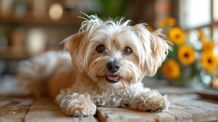 Cute Dog Portrait