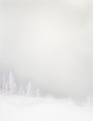 christmas background with snow -  abstract winter black and white background - Generative AI