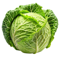 Obraz premium Cabbage portion on a white background