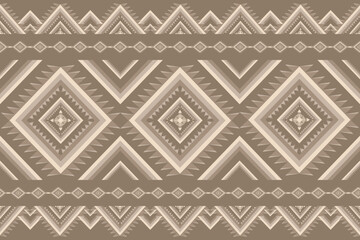 Geometric vintage Ethnic patterns seamless background embroidery