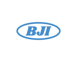 BJI logo design vector template. BJI