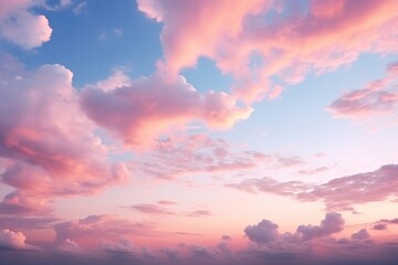 Fototapeta premium Sunset sky cloud outdoors horizon.