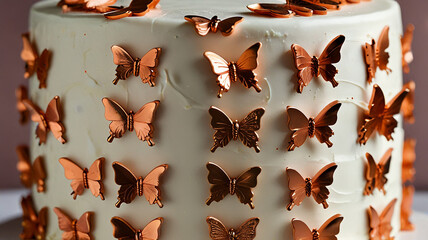 a beautiful cake for all