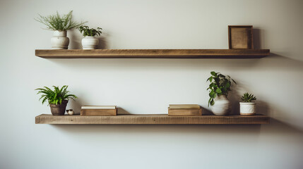 Home decor revamp with DIY reclaimed wood shelves