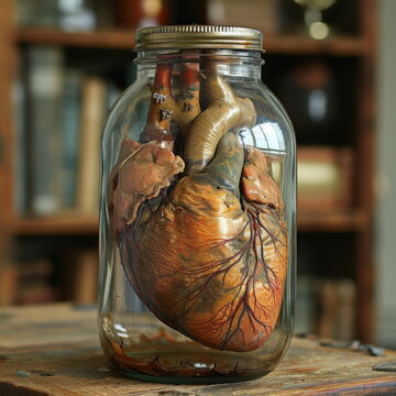 Heart in Jar.