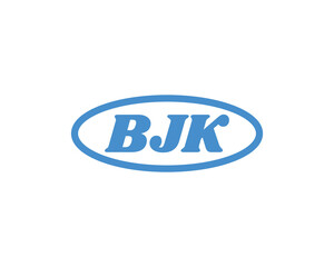 BJK logo design vector template. BJK