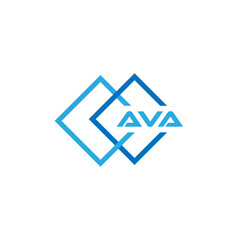 AVA letter Logo Design, Inspiration for a Unique Identity.