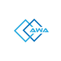 AWA letter Logo Design, Inspiration for a Unique Identity.