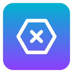 Obraz premium Stop Icon