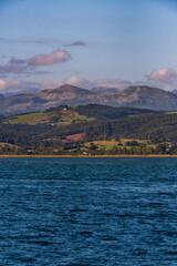 Paisaje en Santo&ntilde;a, Cantabria, Espa&ntilde;a.