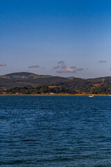 Fototapeta premium Paisaje en Santoña, Cantabria, España.