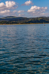 Paisaje en Santoña, Cantabria, España.