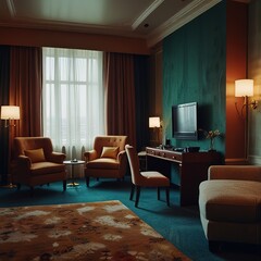 realxing hotel room
