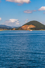 Fototapeta premium Paisaje en Santoña, Cantabria, España.
