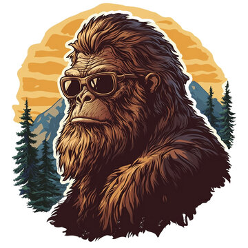 Bigfoot with Sunglasses - Bigfoot in der Sonne