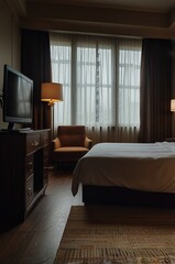 Obraz premium relaxing hotel room