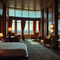 Fototapeta premium relaxing hotel room