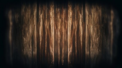 Wooden dark brown grungy background