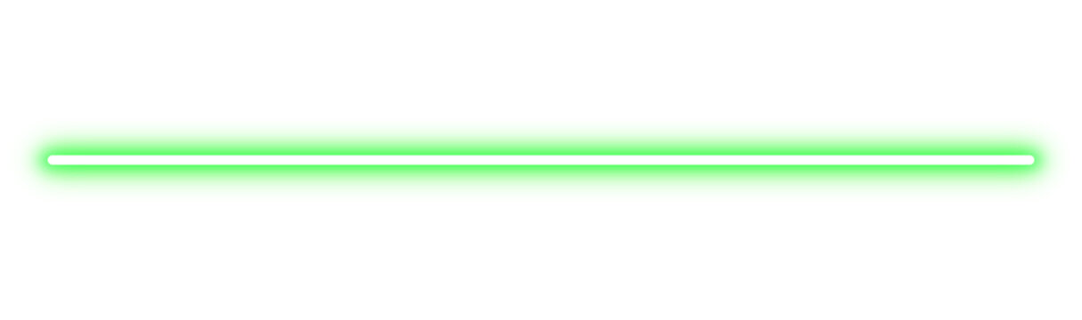 recommend clip art: Green glowing neon line sign