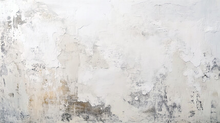 Fototapeta premium painted white concrete background