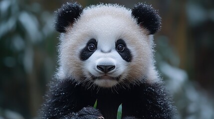 Obraz premium Adorable Panda Cub