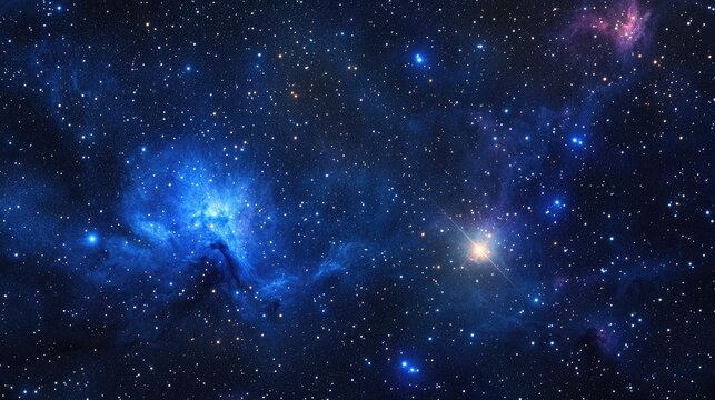 3D cartoon rendering featuring a large star cluster with nebulosity in the zodiacal constellation of Taurus