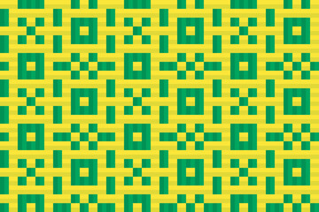 Seamless traditional woven pattern called Anyaman
