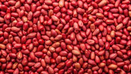 Red peeled peanuts creating a textured background, peanuts, red, peeled, snack, nut, food, ingredient, healthy, organic