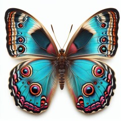 butterfly isolated on white background