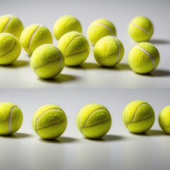 tennis balls isolated on white background,balls