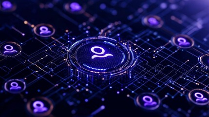 An HR recruiter leveraging AI to track and analyze recruitment campaign effectiveness