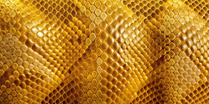 Luxurious golden python skin texture for high-end fashion or interior design projects, luxury, golden, python, skin, texture
