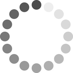 round loading icons. progress load icons