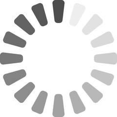 round loading icons. progress load icons