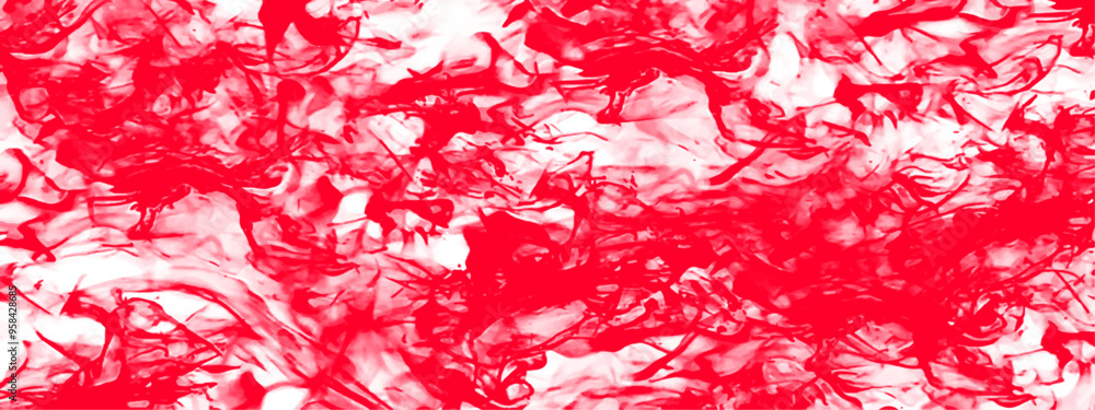 Poster abstract red and white dynamic textured background with flowing brush strokes. ideal for vibrant lay