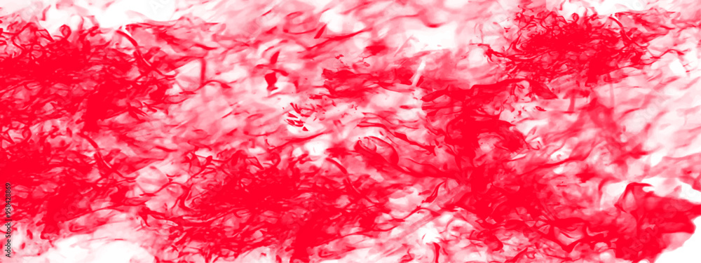 Poster abstract red and white dynamic textured background with flowing brush strokes. ideal for vibrant lay