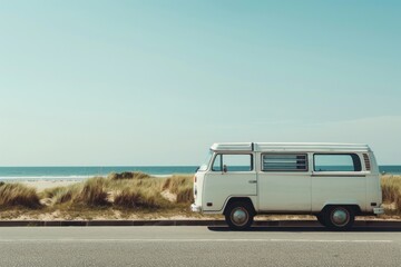 Mini bus vehicle transportation automobile.