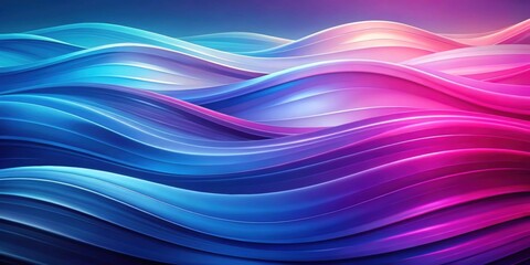Fototapeta premium Blue, pink, and purple waves background for a pc wallpaper, waves, background, abstract, colorful, vibrant, desktop