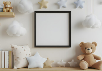 “A Photograph of a Large Wooden Picture Frame on a Wall, Showcasing a Classic and Elegant Design, Ideal for Displaying Artworks and Enhancing Interior Decor with a Timeless Aesthetic”
