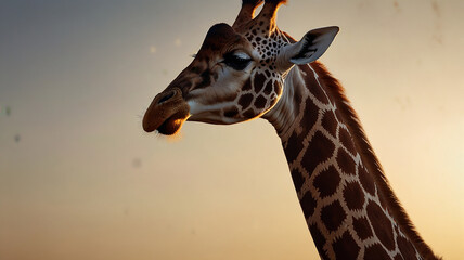 giraffe in the wild